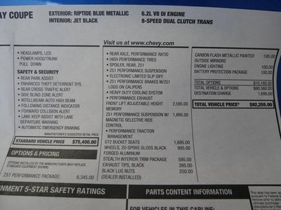 2024 Chevrolet Corvette 2LT