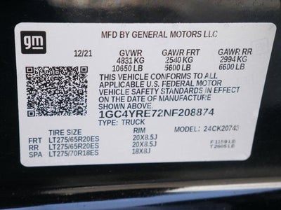 2022 Chevrolet Silverado 2500 HD High Country