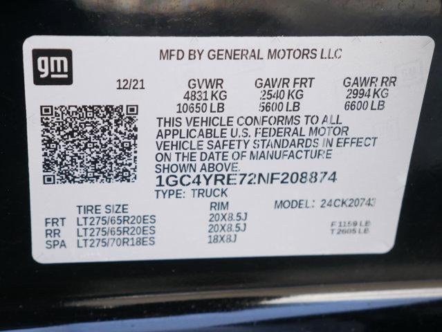 2022 Chevrolet Silverado 2500 HD High Country