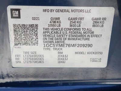 2021 Chevrolet Silverado 2500 HD Custom