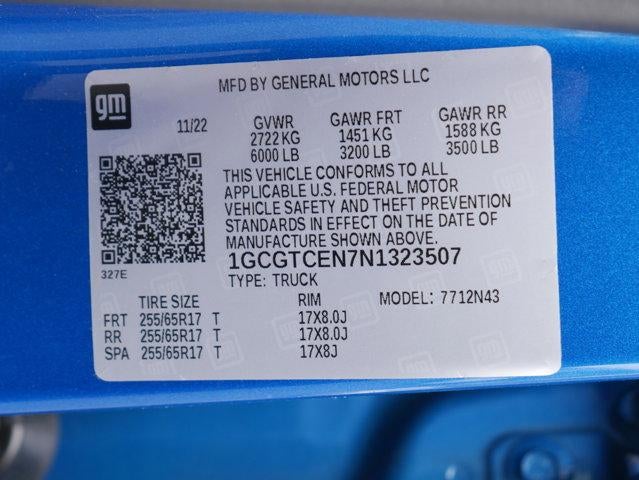 2022 Chevrolet Colorado 4WD LT