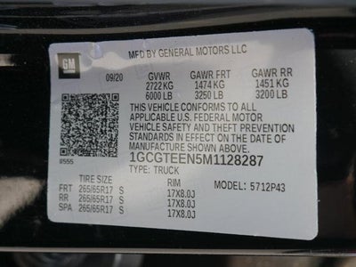 2021 Chevrolet Colorado 4WD ZR2