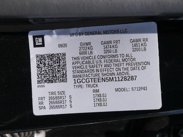 2021 Chevrolet Colorado 4WD ZR2