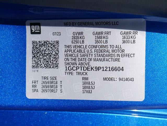 2023 Chevrolet Colorado 4WD Z71