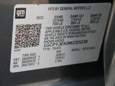 2021 Chevrolet Silverado 1500 LT