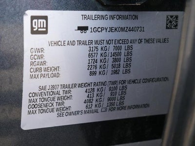 2021 Chevrolet Silverado 1500 LT