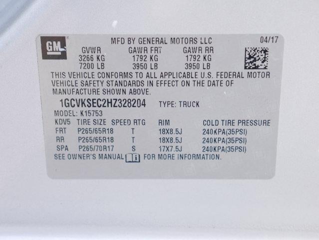 2017 Chevrolet Silverado 1500 LTZ