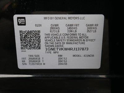 2024 Chevrolet Traverse Limited LT Cloth