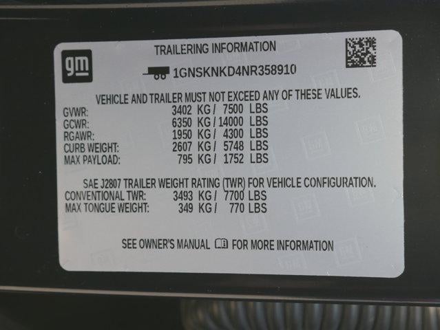 2022 Chevrolet Tahoe LT