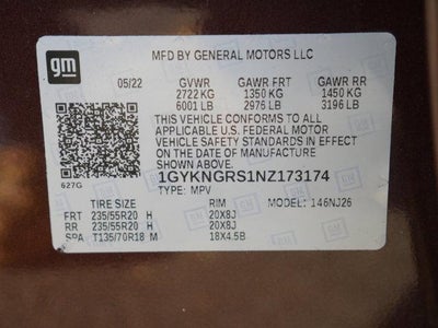 2022 Cadillac XT5 AWD Sport