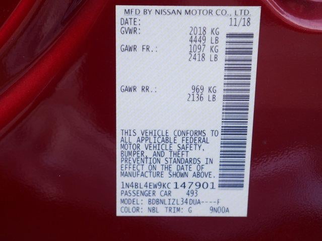 2019 Nissan Altima 2.5 SL