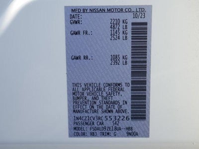 2024 Nissan LEAF SV PLUS