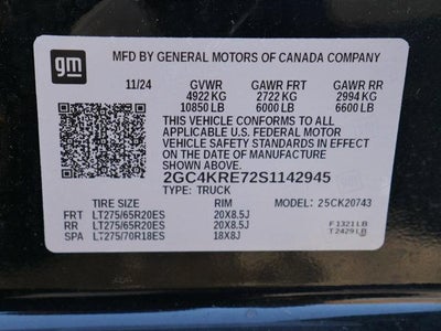 2025 Chevrolet Silverado 2500 HD High Country