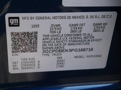 2023 Chevrolet Silverado 1500 Custom