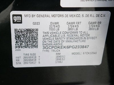 2023 Chevrolet Silverado 1500 LT