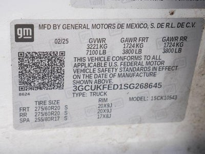 2025 Chevrolet Silverado 1500 LT Trail Boss