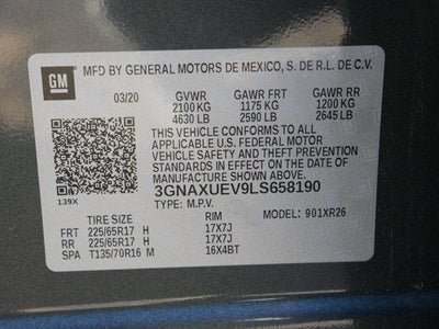 2020 Chevrolet Equinox LT