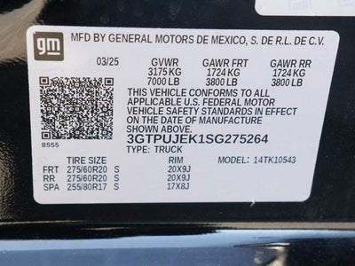 2025 GMC Sierra 1500 Elevation