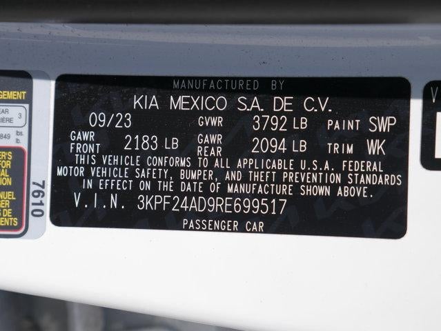 2024 Kia Forte LXS