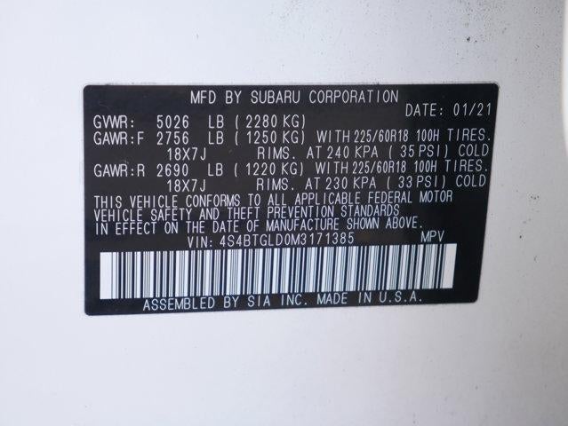 2021 Subaru Outback Onyx Edition XT