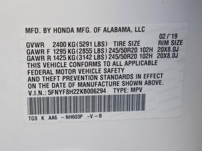 2019 Honda Passport Sport