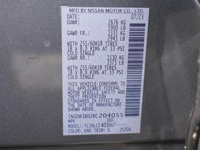 2024 Nissan Pathfinder SV