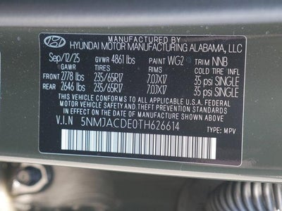 2026 Hyundai TUCSON SE