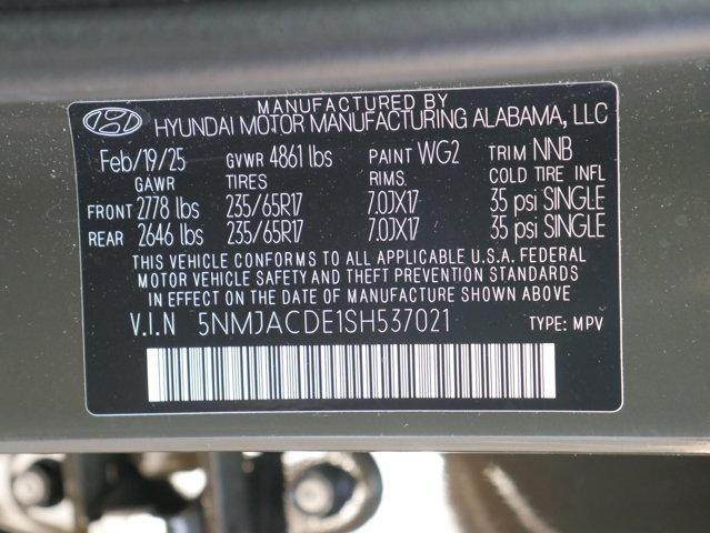 2025 Hyundai TUCSON SE AWD