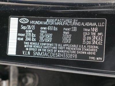 2024 Hyundai TUCSON SE