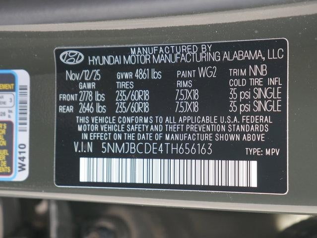 2026 Hyundai TUCSON SEL