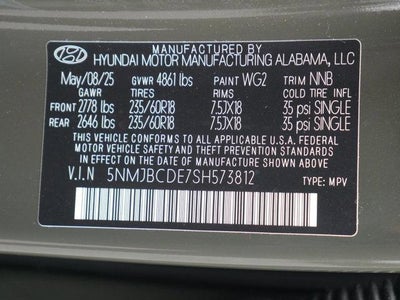 2025 Hyundai TUCSON SEL AWD