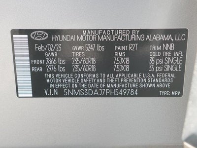 2023 Hyundai SANTA FE SEL