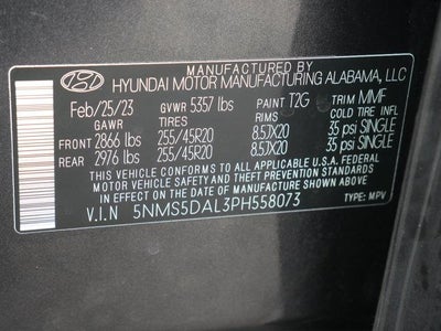 2023 Hyundai SANTA FE Calligraphy