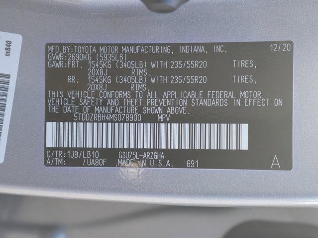 2021 Toyota Highlander Base