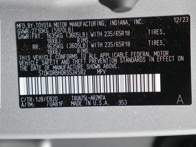 2024 Toyota Highlander Base