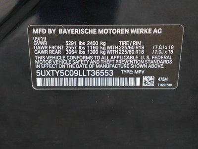 2020 BMW X3 xDrive30i Sports Activity Vehicle