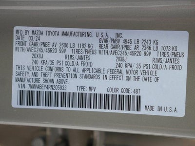 2024 Mazda Mazda CX-50 2.5 Turbo Premium Plus Package