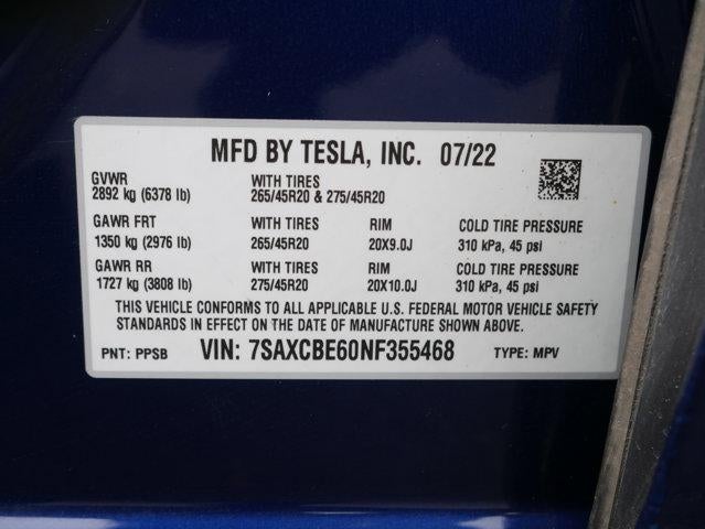 2022 Tesla Model X Plaid
