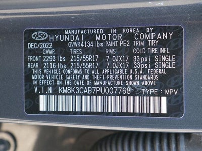 2023 Hyundai KONA SEL