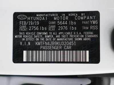 2019 Genesis G80 3.3T Sport