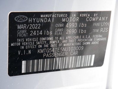 2022 Genesis G70 3.3T