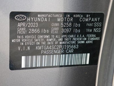 2023 Genesis G80 2.5T