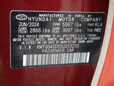 2025 Genesis G80 3.5T Sport Prestige