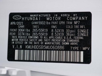 2021 Genesis GV80 2.5T AWD