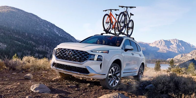 2024 Hyundai Santa Fe Hybrid running offroading