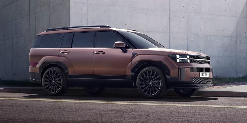 2024 Hyundai Santa Fe standing outside home