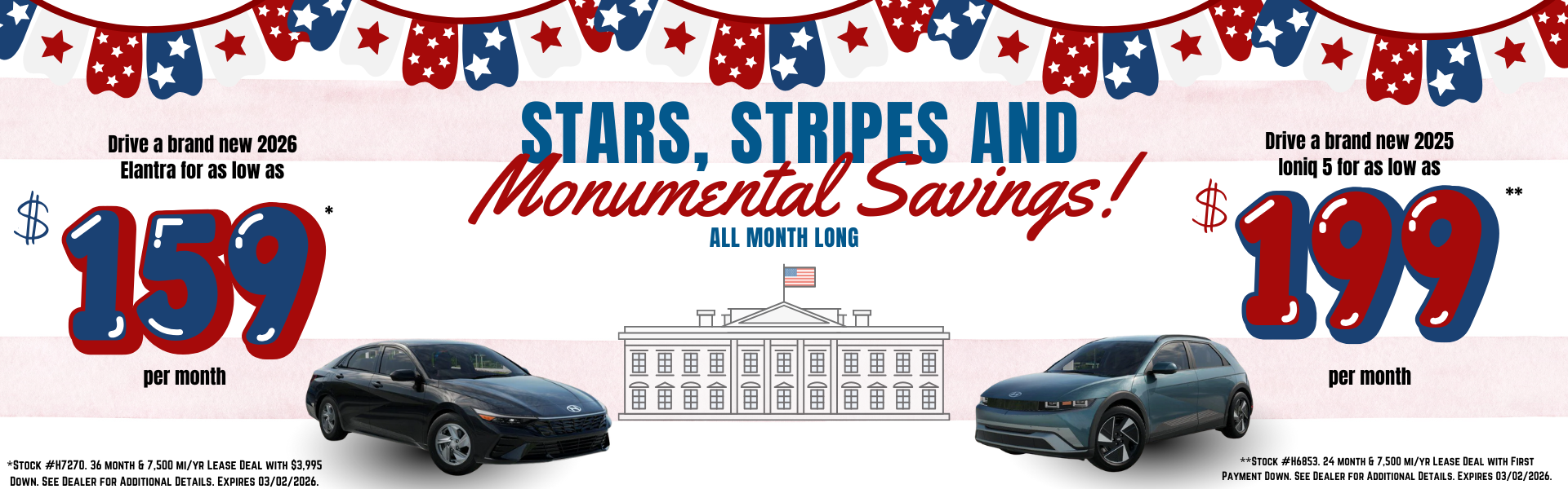 Stars, Stripes, and Monumental Savings